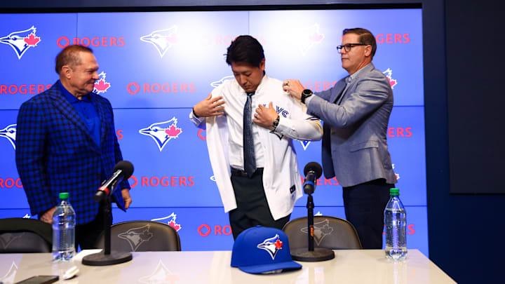 Toronto Blue Jays Introduce Kazuma Okamoto