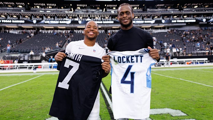 Tennessee Titans v Las Vegas Raiders Tennessee Titans v Las Vegas Raiders