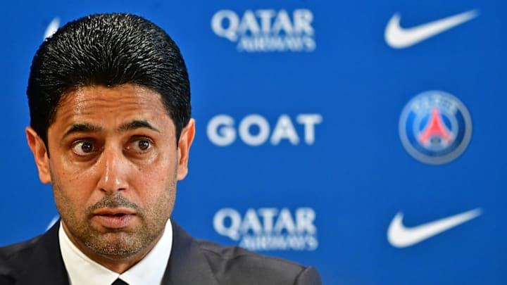 Nasser al-Khelaïfi, le président du PSG. Nasser al-Khelaïfi, le président du PSG.