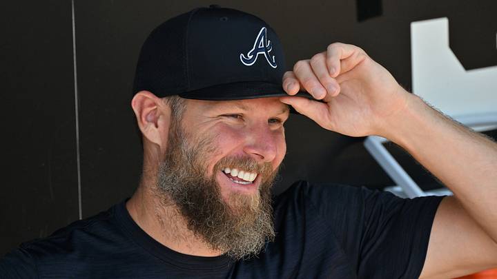 Atlanta Braves pitcher Chris Sale Atlanta Braves pitcher Chris Sale