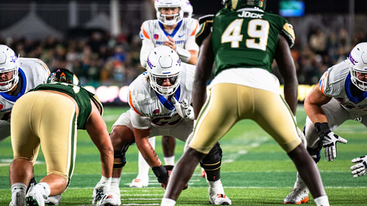 Boise State Broncos center Mason Randolph.