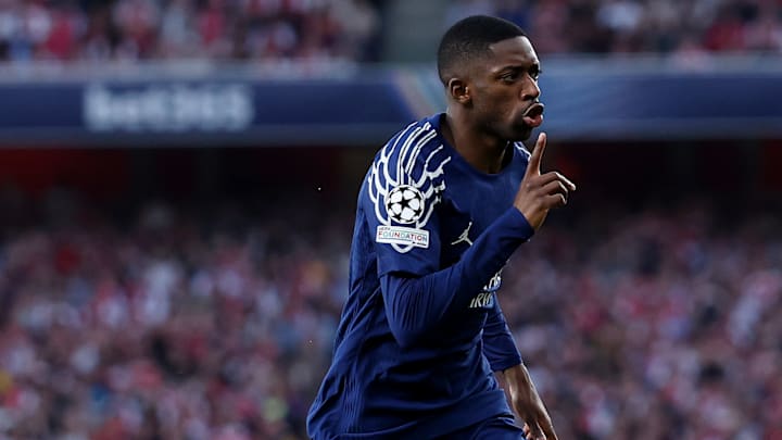 Ousmane Dembele, attaquant du Paris Saint-Germain 