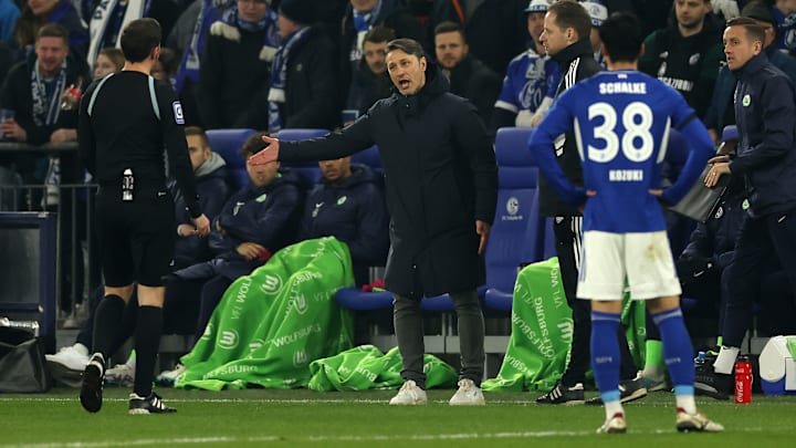 Niko Kovac zeigte sich nach dem Schalke-Spiel angefressen