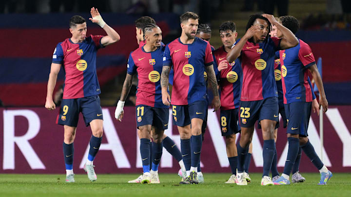 FC Barcelona v Borussia Dortmund - UEFA Champions League 2024/25 Quarter Final First Leg