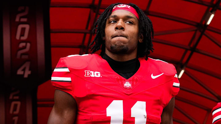 Ohio State Buckeyes wide receiver Quincy Porter (11)