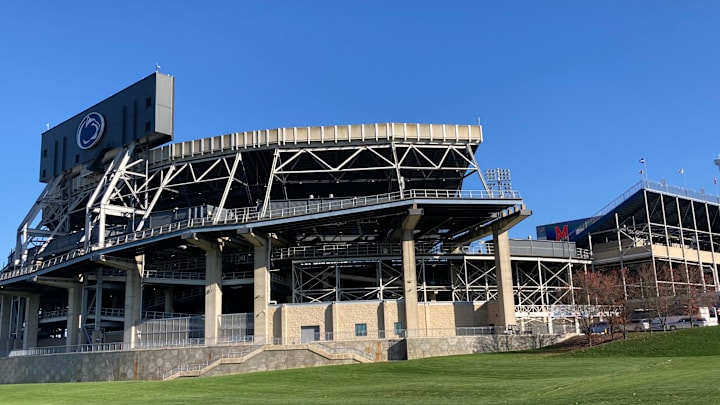 A general view of Penn State's Beaver Stadium.
