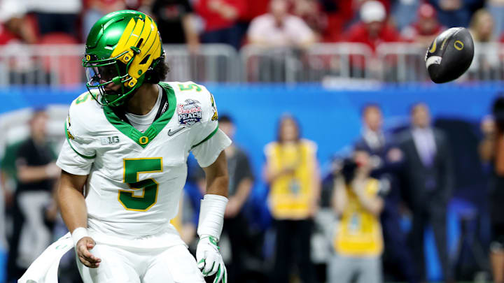 College Football Playoff Semifinal - Chick-fil-A Peach Bowl: Oregon v Indiana