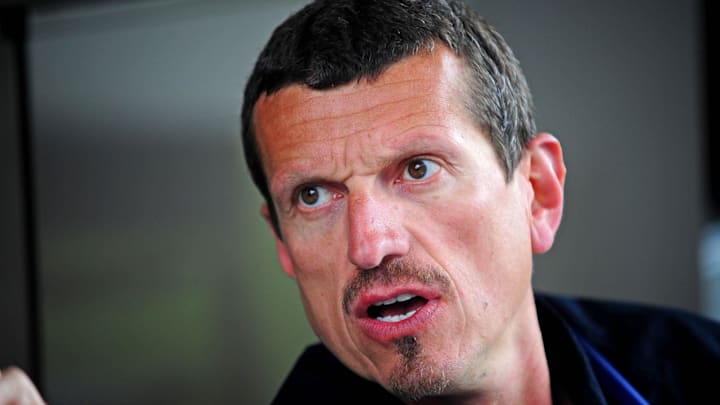 Feb 14, 2008; Daytona Beach, FL, USA; Red Bull Racing official Guenther Steiner in the NASCAR Sprint Cup Series garage area during practice for the Daytona 500 at Daytona International Speedway. Mandatory Credit: Mark J. Rebilas-USA TODAY Sports