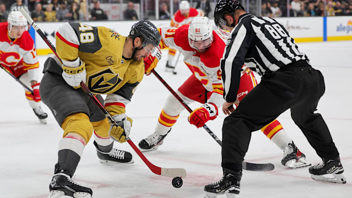 Calgary Flames v Vegas Golden Knights