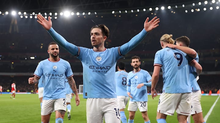 Grealish scored at the Emirates