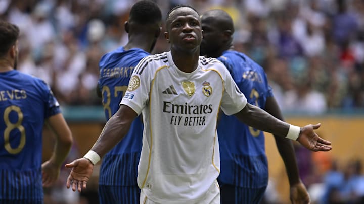 Vini Jr passou em branco contra o Al Hilal 