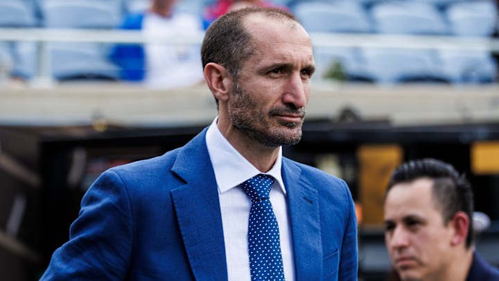 Giorgio Chiellini in Juventus v Manchester City: Group G - FIFA Club World Cup 2025