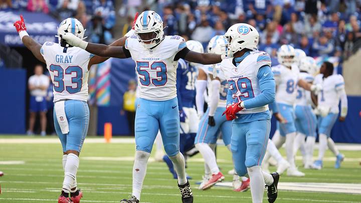 Anthony Hill Jr. and the Titans are home underdogs against the Browns. Anthony Hill Jr. and the Titans are home underdogs against the Browns.