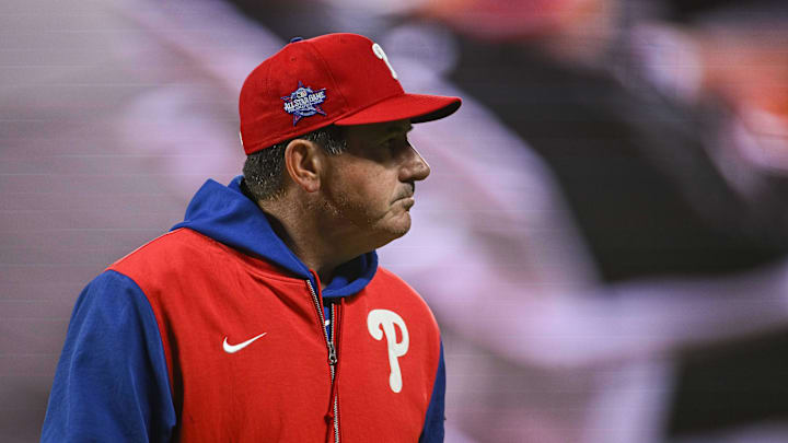 Rob Thomson has been fired by the Phillies after a 9-19 start to the 2026 season. 
