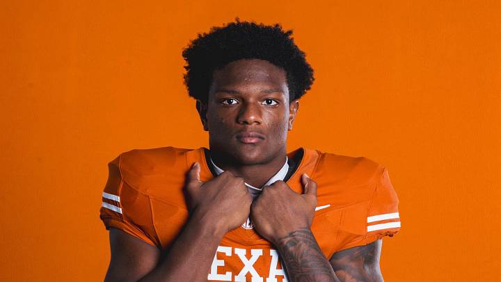 Texas Longhorns running back Derrek Cooper.