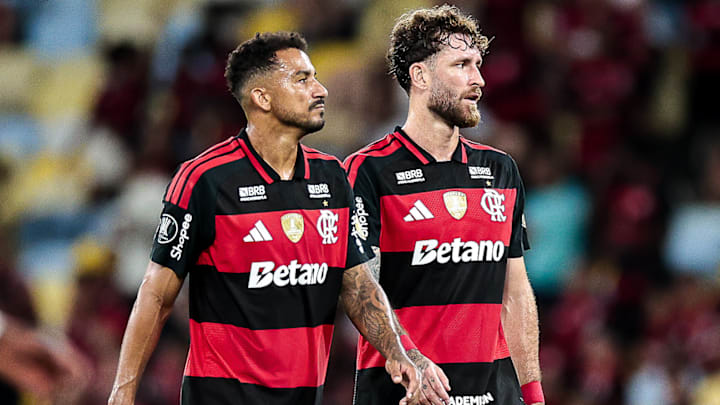 Danilo e Léo Pereira foram campeões da Libertadores em 2025