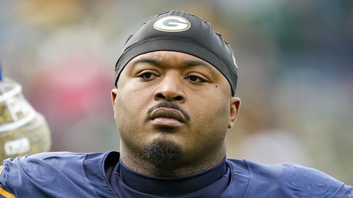 Former Green Bay Packers guard Elgton Jenkins