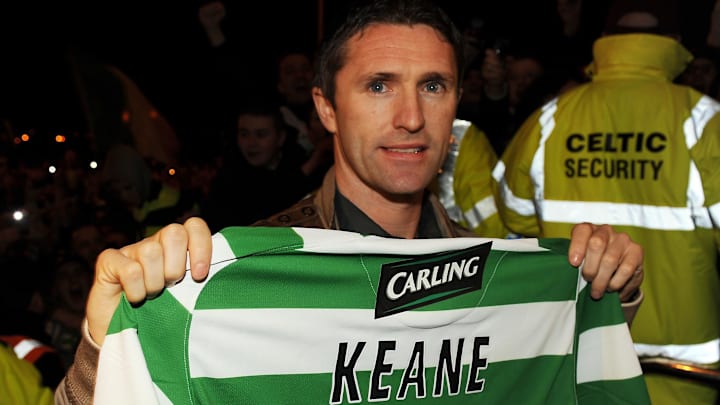 Soccer - Robbie Keane Unveiling - Celtic Park Soccer - Robbie Keane Unveiling - Celtic Park