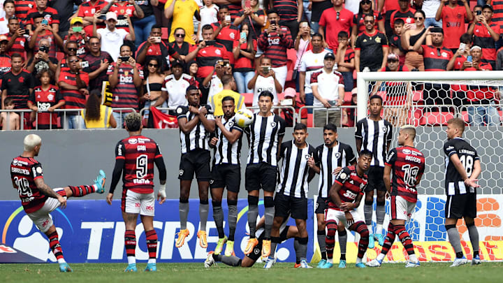 Botafogo venceu o Flamengo por 1 a 0