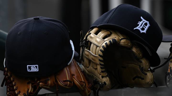 Detroit Tigers’ hats and gloves sit on the dugout steps. Credit: Lon Horwedel-Imagn Images Detroit Tigers’ hats and gloves sit on the dugout steps. Credit: Lon Horwedel-Imagn Images