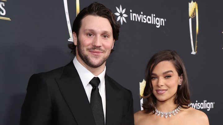 Josh Allen and Hailee Steinfeld