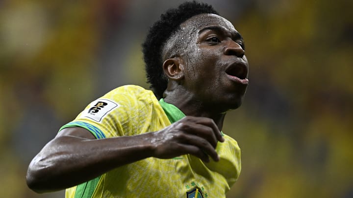 Vinícius Júnior teve atuação decisiva diante da Colômbia