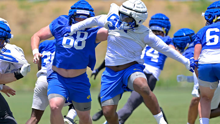 Los Angeles Rams Minicamp, Mike McAllister, Tyler Davis
