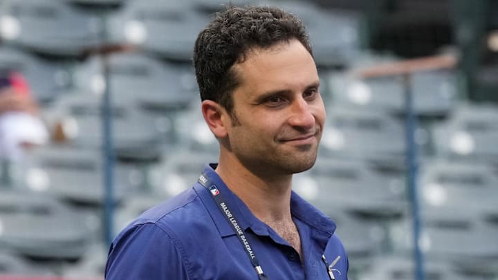 Pete Putila during the game against the Los Angeles Angels at Angel Stadium