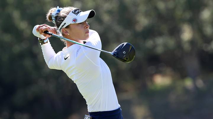 Nelly Korda is favored to win the KPMG Women's PGA Championship. Nelly Korda is favored to win the KPMG Women's PGA Championship.