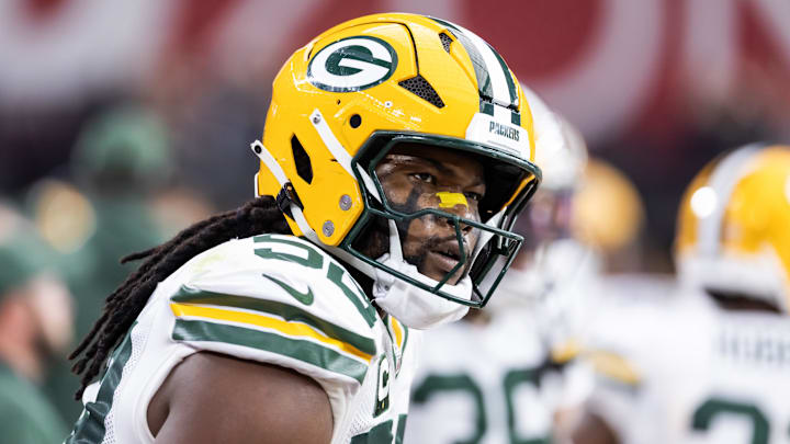 Green Bay Packers defensive lineman Rashan Gary (52) against the Arizona Cardinals at State Farm Stadium. Green Bay Packers defensive lineman Rashan Gary (52) against the Arizona Cardinals at State Farm Stadium.