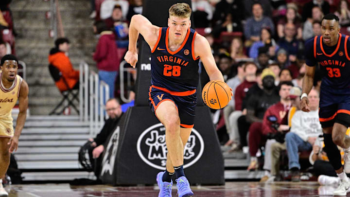 Virginia Cavaliers forward Thijs De Ridder