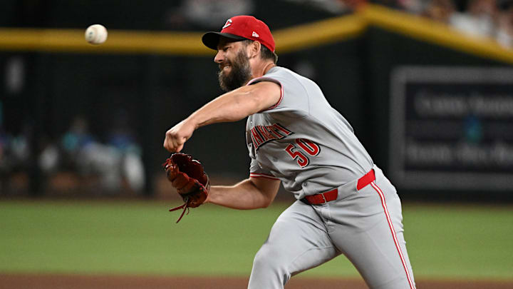 Cincinnati Reds pitcher Sam Moll