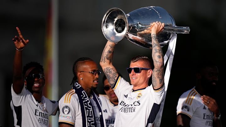 Real Madrid UEFA Champions League Trophy Parade