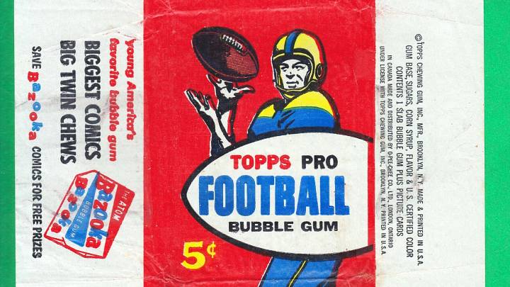 1957 Topps Football - Wrapper 1957 Topps Football - Wrapper