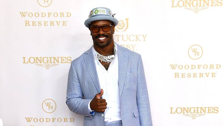 NFL star Von Miller on the Kentucky Derby red carpet NFL star Von Miller on the Kentucky Derby red carpet