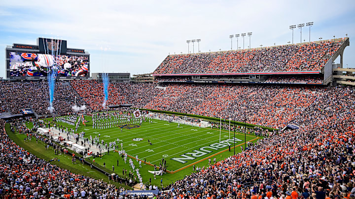 88,000 strong at Jordan-Hare Stadium despite four-straight losing seasons helps make the Auburn Tigers a valuable brand.
