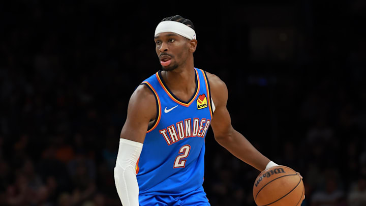 Oklahoma City Thunder guard Shai Gilgeous-Alexander is a great prop target in Game 1. 