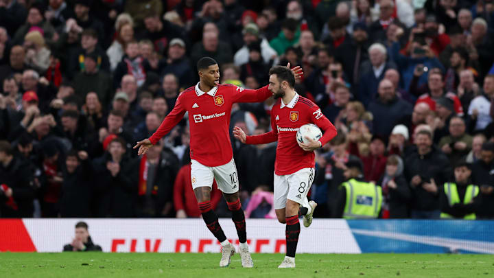 Bruno Fernandes, Marcus Rashford