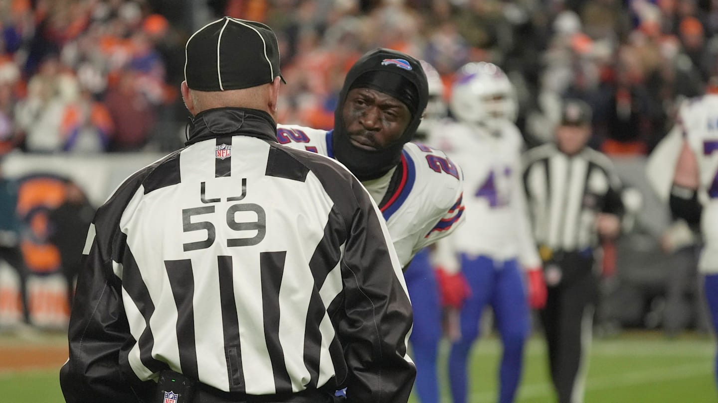 Tre White Blames Refs For Critical 'bad Judgement' Call In Bills' Loss To Broncos