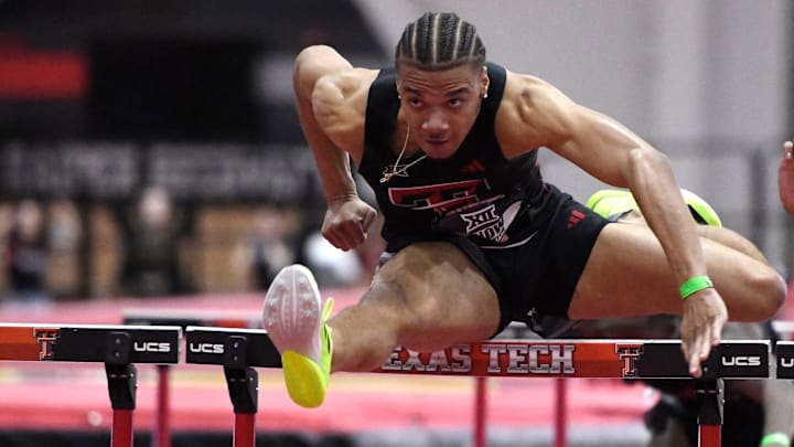 Texas Tech Red Raider Track and Field's Malachi Snow