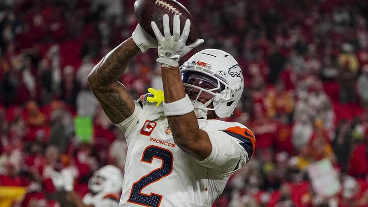 Dec 25, 2025; Kansas City, Missouri, USA; Denver Broncos cornerback Pat Surtain II (2) warms up before at GEHA Field at Arrowhead Stadium. Mandatory Credit: Denny Medley-Imagn Images Dec 25, 2025; Kansas City, Missouri, USA; Denver Broncos cornerback Pat Surtain II (2) warms up before at GEHA Field at Arrowhead Stadium. Mandatory Credit: Denny Medley-Imagn Images