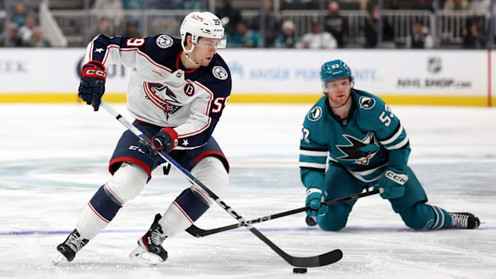 Columbus Blue Jackets v San Jose Sharks
