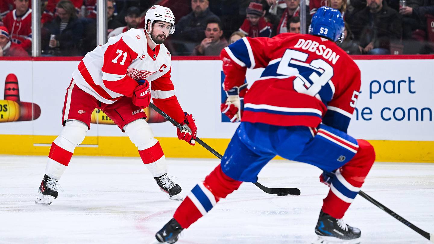 Canadiens not on Dylan Larkin's trade list, but here's how they convince him