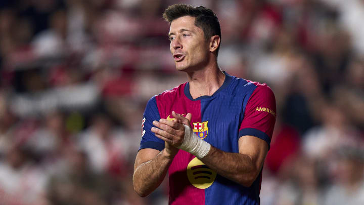 Lewandowski disputou todos os três jogos de LaLiga