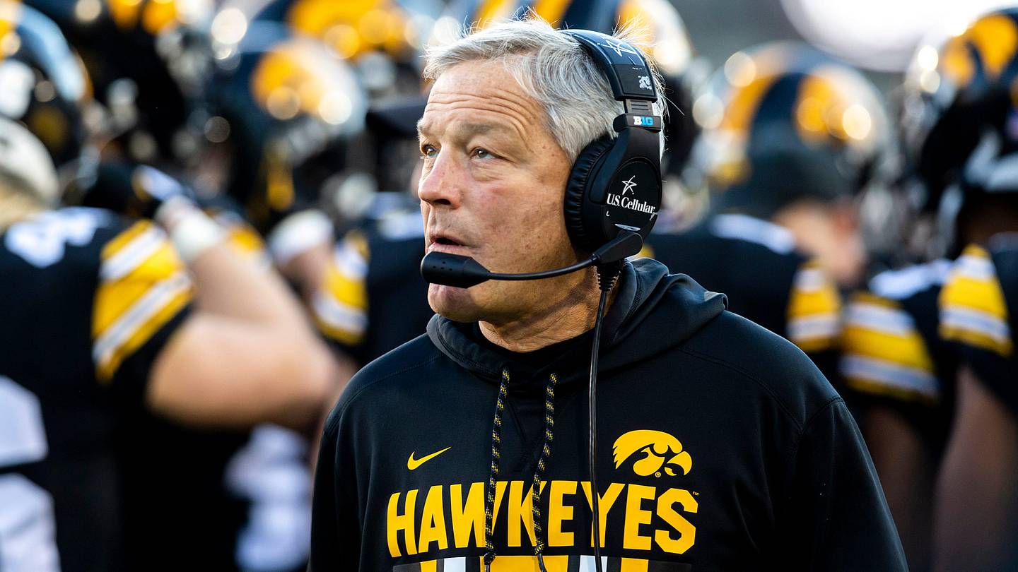 Iowa Football Announces Four Kickoff Times, Including Primetime Cy-Hawk Showdown
