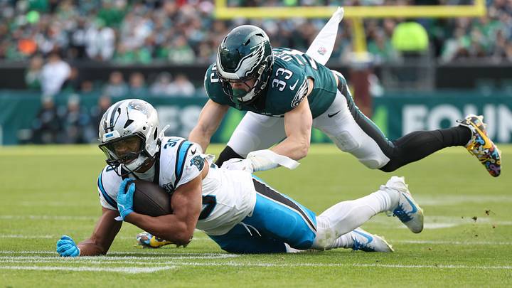 The Eagles have a handful of advantages over the Panthers this weekend, with their pass defense providing one of them. The Eagles have a handful of advantages over the Panthers this weekend, with their pass defense providing one of them.