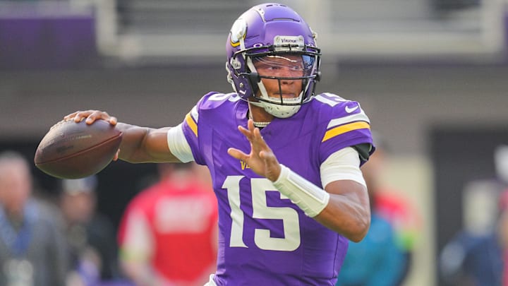 Minnesota Vikings quarterback Joshua Dobbs.