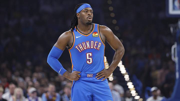 Oklahoma City Thunder guard Luguentz Dort.