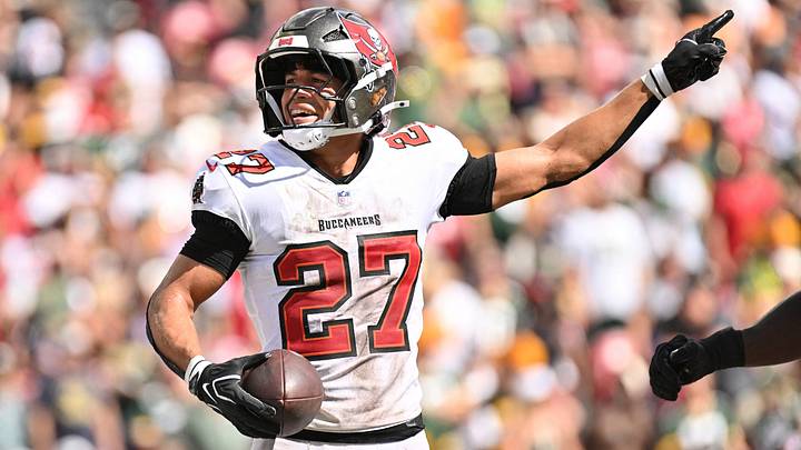 Tampa Bay Buccaneers CB Zyon McCollum celebrates during the game against the Green Bay Packers at Raymond James Stadium. Tampa Bay Buccaneers CB Zyon McCollum celebrates during the game against the Green Bay Packers at Raymond James Stadium.