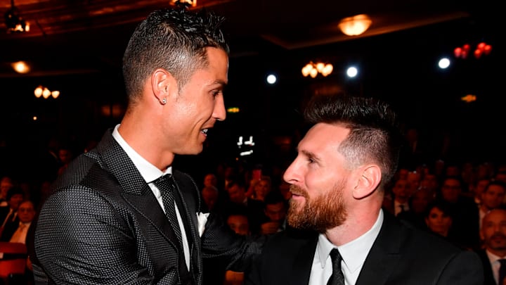 Messi and Ronaldo. Top scorer of Soccer/Football